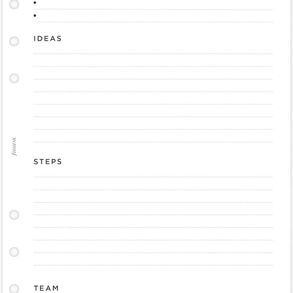 Planner Project Refill Sheets New - Picture 5 of 11